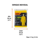 Gabardina impermeable triple capa, talla M, TRUPER EXPERT 5