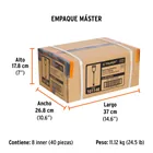 Broca SDS Plus 3/4 x 10', TRUPER 7