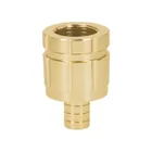 Conector 5/8' hembra robusto de aluminio, TRUPER 1