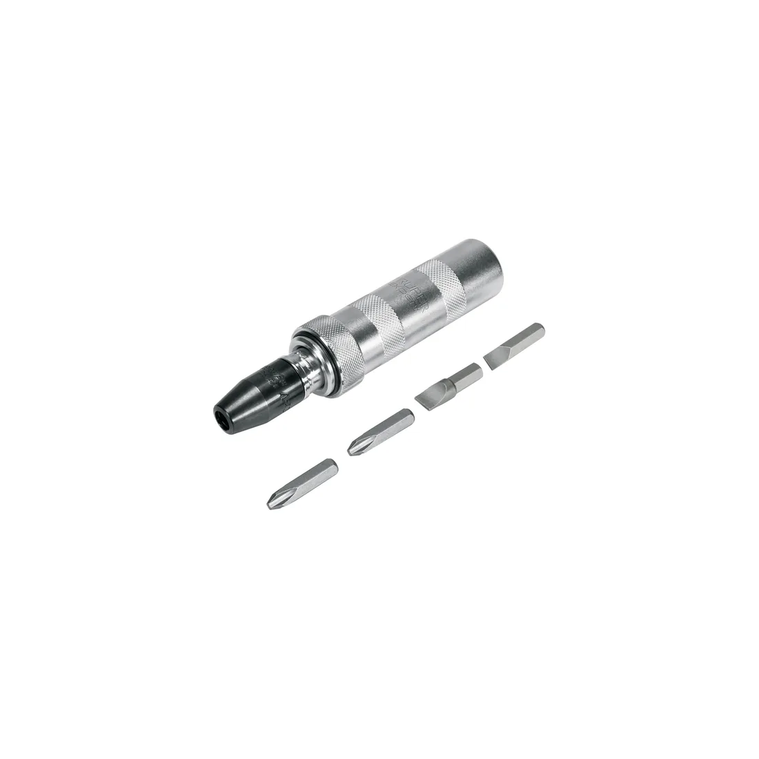 Desarmador de impacto con 4 puntas de acero S2 3/8', EXPERT
