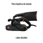 Tapa porta carbón de repuesto para LIBA-4X24N3, TRUPER 2