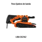 Tapa porta carbón de repuesto para LIBA-3X21A2, TRUPER 2