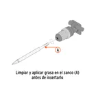 Cincel para azulejo SDS max 1-1/2' x 16', TRUPER 2