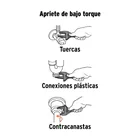 Llave ajustable 8' para plomero, apertura 3', TRUPER 4