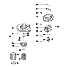 Aspiradora de sólidos y líquidos, 12 gal, plástica, TRUPER 5