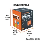 Aspiradora de sólidos y líquidos, 12 gal, plástica, TRUPER 6