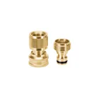 Conector 3/4' rápido de latón manguera-acc. sistema click 1