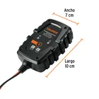 Cargador / mantenedor de 1 A para baterías de 6/12V, TRUPER 2