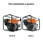 Kit de bayoneta y empaque para motobomba MOTB-4, TRUPER 2