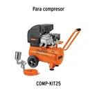 Caja de empaque de repuesto para COMP-KIT25, TRUPER 2