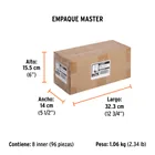 Bolsa con 2 carbones de repuesto para RPLUS-4NX, TRUPER 5