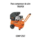 2 ruedas 1-1/2' para compresores Grupo 4, TRUPER 2
