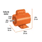 Motor eléctrico monofásico de 1/4 HP, alta velocidad, TRUPER 2