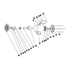 Motor eléctrico monofásico de 3/4 HP, alta velocidad, TRUPER 5
