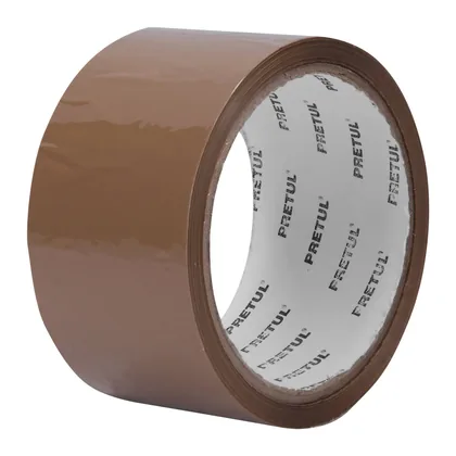 Cinta de empaque 48 mm x 40 m canela, PRETUL