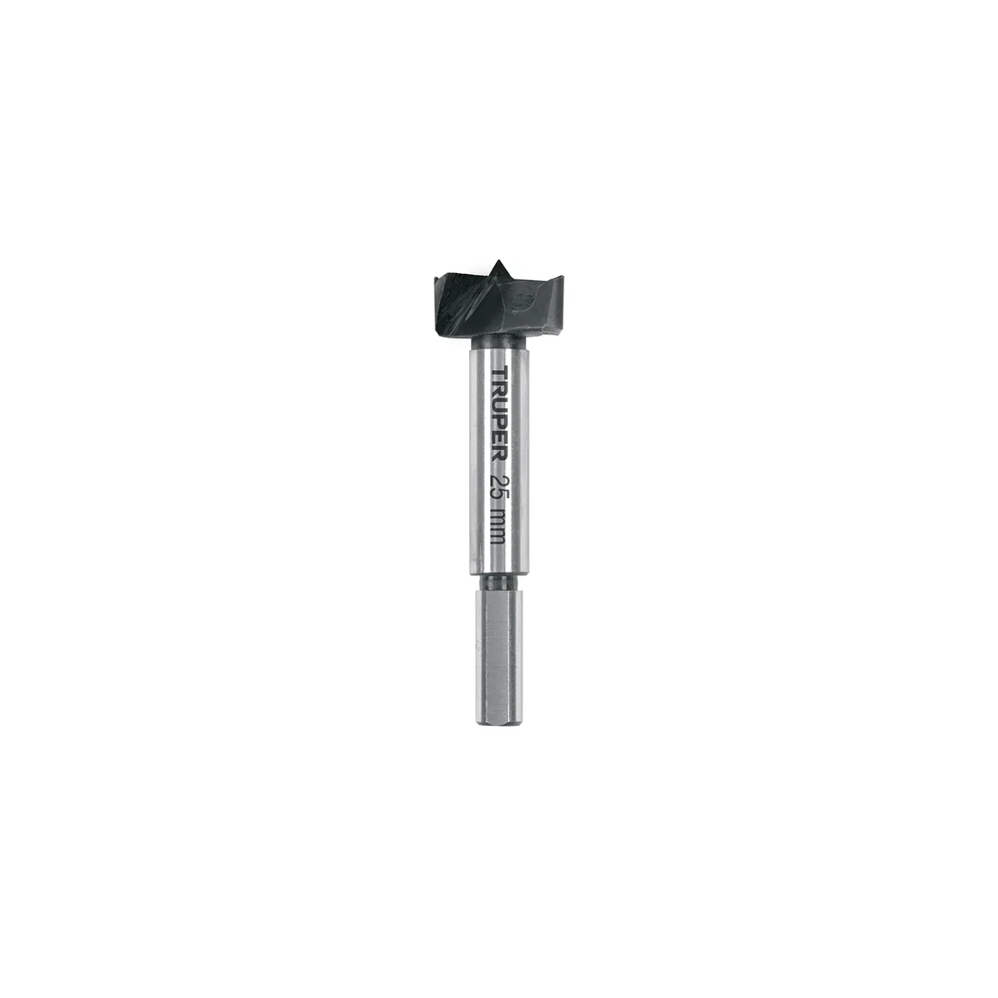 Broca forstner 25 mm para madera, TRUPER