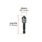 Avellanador HSS cambio rápido 1/2', TRUPER 3