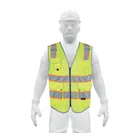 Chaleco de seguridad de alta visibilidad, amarillo,EG,EXPERT 1
