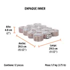 Cinta de empaque 48 mm x 50 m canela, TRUPER 5