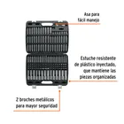 Juego de puntas y dados con punta para mecánica, 150 piezas 2