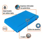 Lona de polietileno reforzada 5 x 5 m, azul, 180g/m2, TRUPER 2