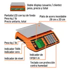 Báscula electrónica multifunciones 20 kg, TRUPER 3