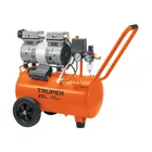 Compresor de aire, silencioso libre de aceite, 25 L, 2 HP 1