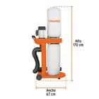 Colector de polvo 1 HP, TRUPER 3