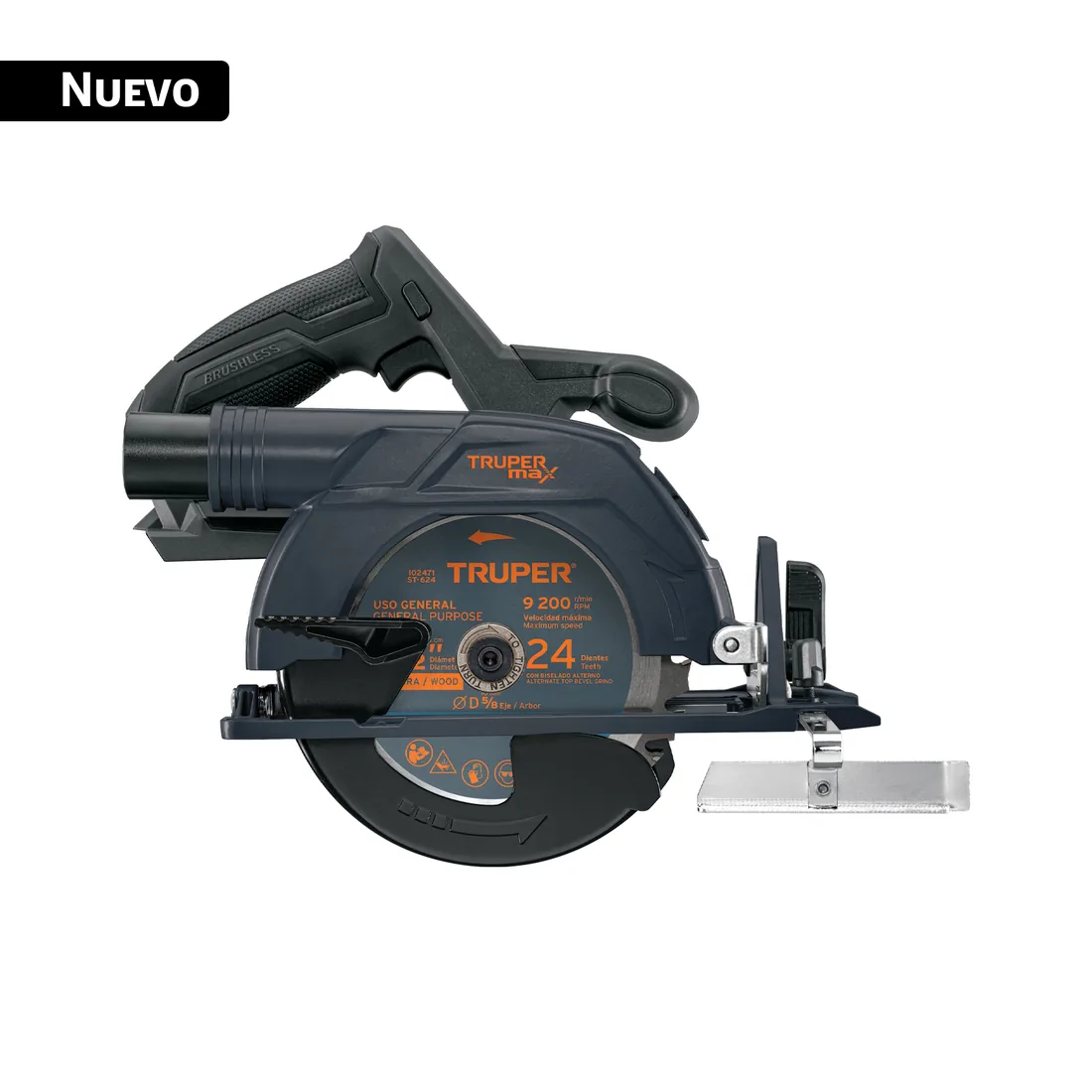 Sierra circular 6-1/2', 20V, s/accesorios, TRUPER MAX