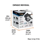 Sierra circular 6-1/2', 20V, s/accesorios, TRUPER MAX 5