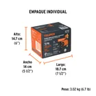 Bomba presurizadora 1/6 HP, con presión ajustable, TRUPER 7