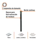 Broca diamantada 1/4' (6 mm), TRUPER 2