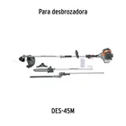Filtro de espuma de repuesto para DES-45M, TRUPER 2