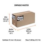 Cinta para ducto 30m x 48mm, espesor 0.19mm, TRUPER 6