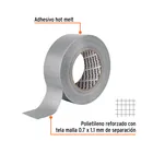 Cinta para ducto 50m x 48mm, espesor 0.19mm, TRUPER 2