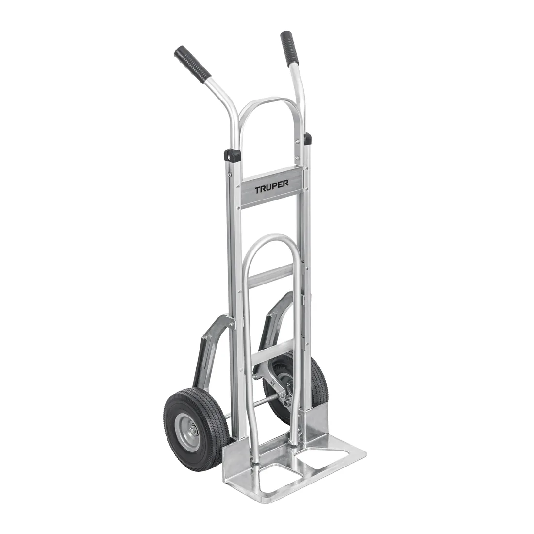 Diablo de carga de aluminio con base abatible 250 kg, TRUPER