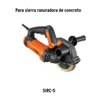 Disco de diamante 5' para ranuradora de concreto, TRUPER 4
