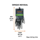 Guantes de nylon recubiertos de poliuretano, XCH, TRUPER 5