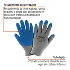 Guantes de poliéster recubiertos de látex, XG, TRUPER 3