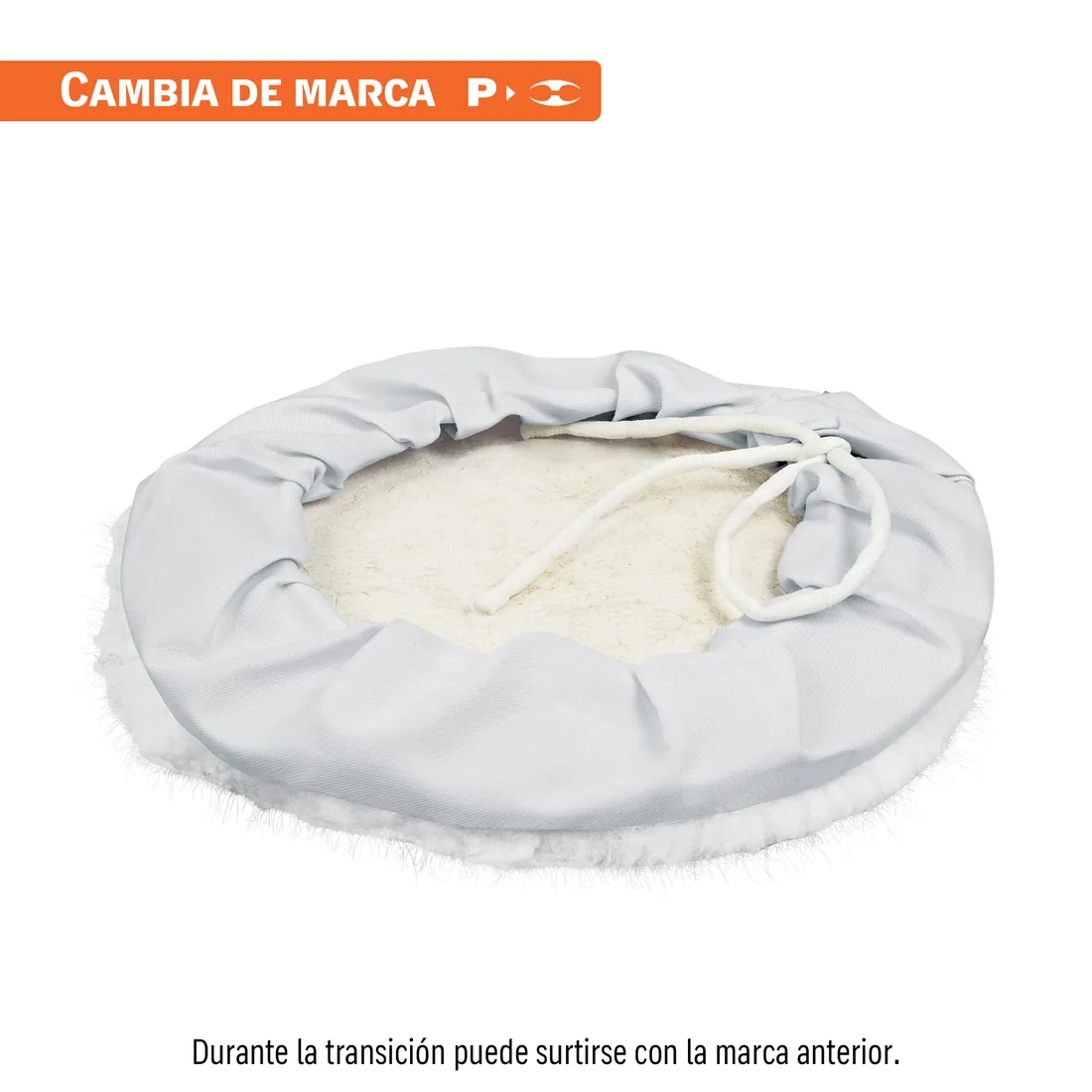 Borla 100% lana de 10', fijación de jareta, TRUPER