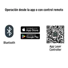 Nivel láser verde, alcance 30m,16 líneas, recargable, TRUPER 6