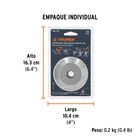 Adaptador para discos abrasivos 7' a 9', tipo 41, 5/8-11-NC 3