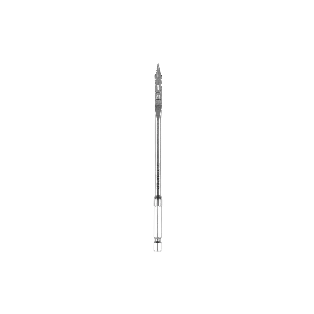 Broca plana de manita 1/4' para madera, TRUPER