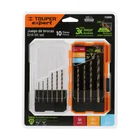Juego de 10 brocas HSS para metal en estuche, TRUPER EXPERT 2