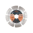 Disco de diamante de 4' x 2.1 mm, rin segmentado, TRUPER 1