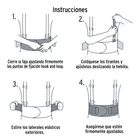 Faja lumbar de malla transpirable, talla CH, TRUPER 3