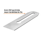 Cuchilla para cepillo de carpintero # 4 y # 5, TRUPER 3