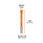 Cincel de corte frío de 5/8 X 6', TRUPER 3