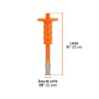 Cincel de corte frío 7/8 x 10' con grip, TRUPER 3