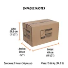 Cincel de corte frío 3/4 x 10' con grip, TRUPER 5
